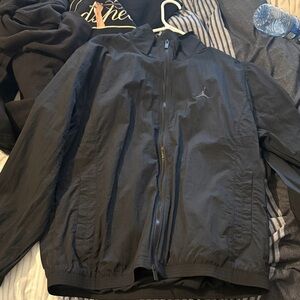 Jordan Black Windbreaker Jacket